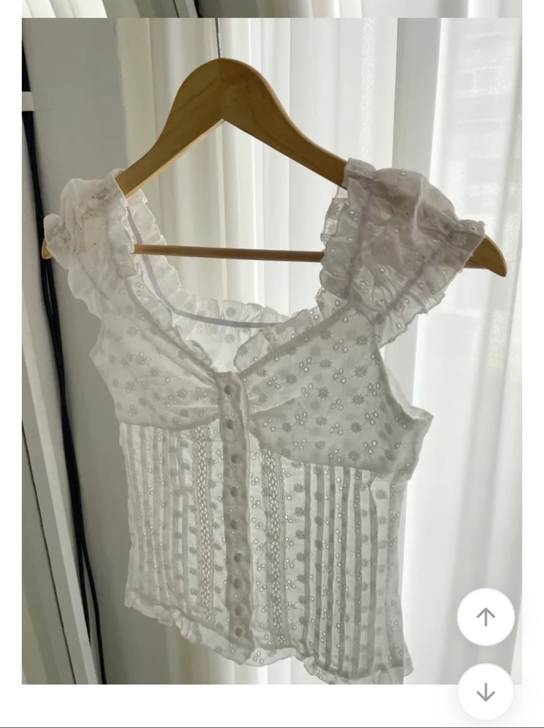 오프숄더 블라우스 상품이미지1