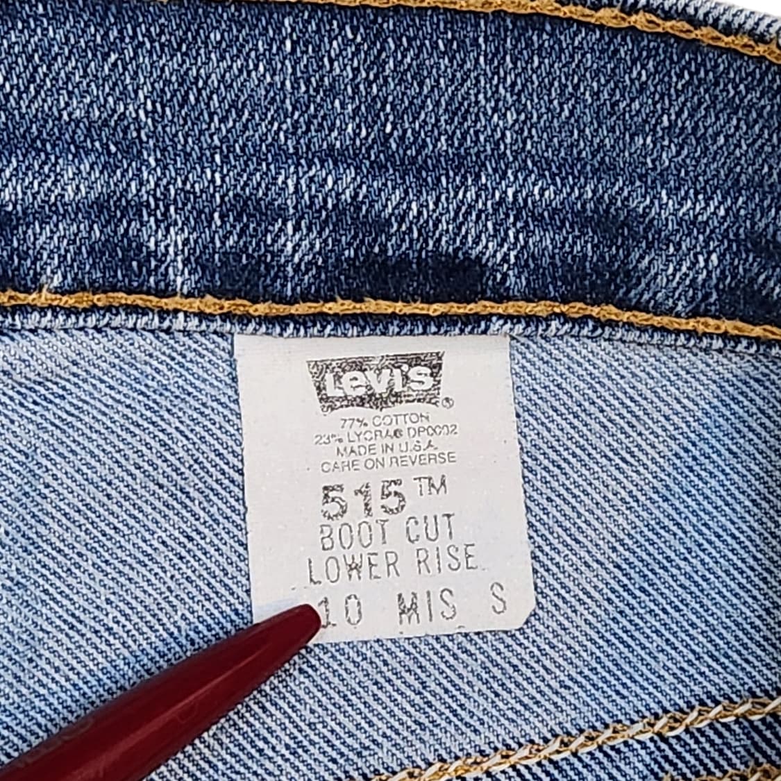 30)00's 빈티지 리바이스 515 부츠컷 상품이미지3