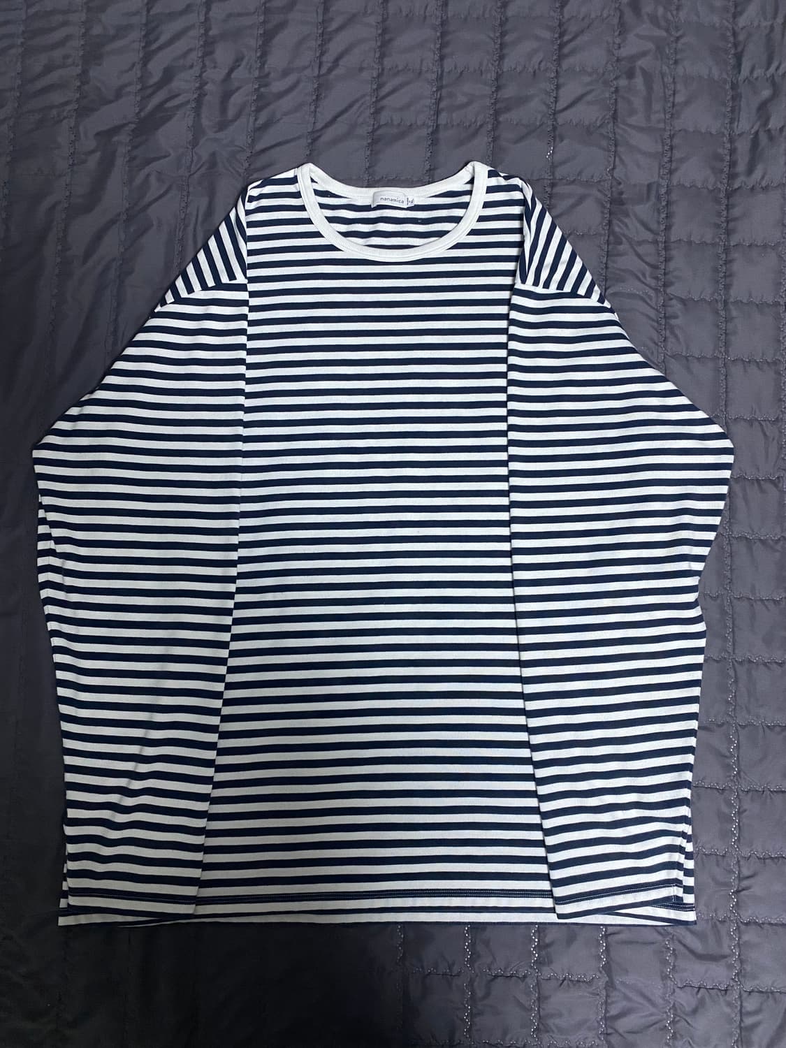 나나미카 쿨맥스 스트라이프 롱슬리브 티셔츠 suhs205e 상품이미지3