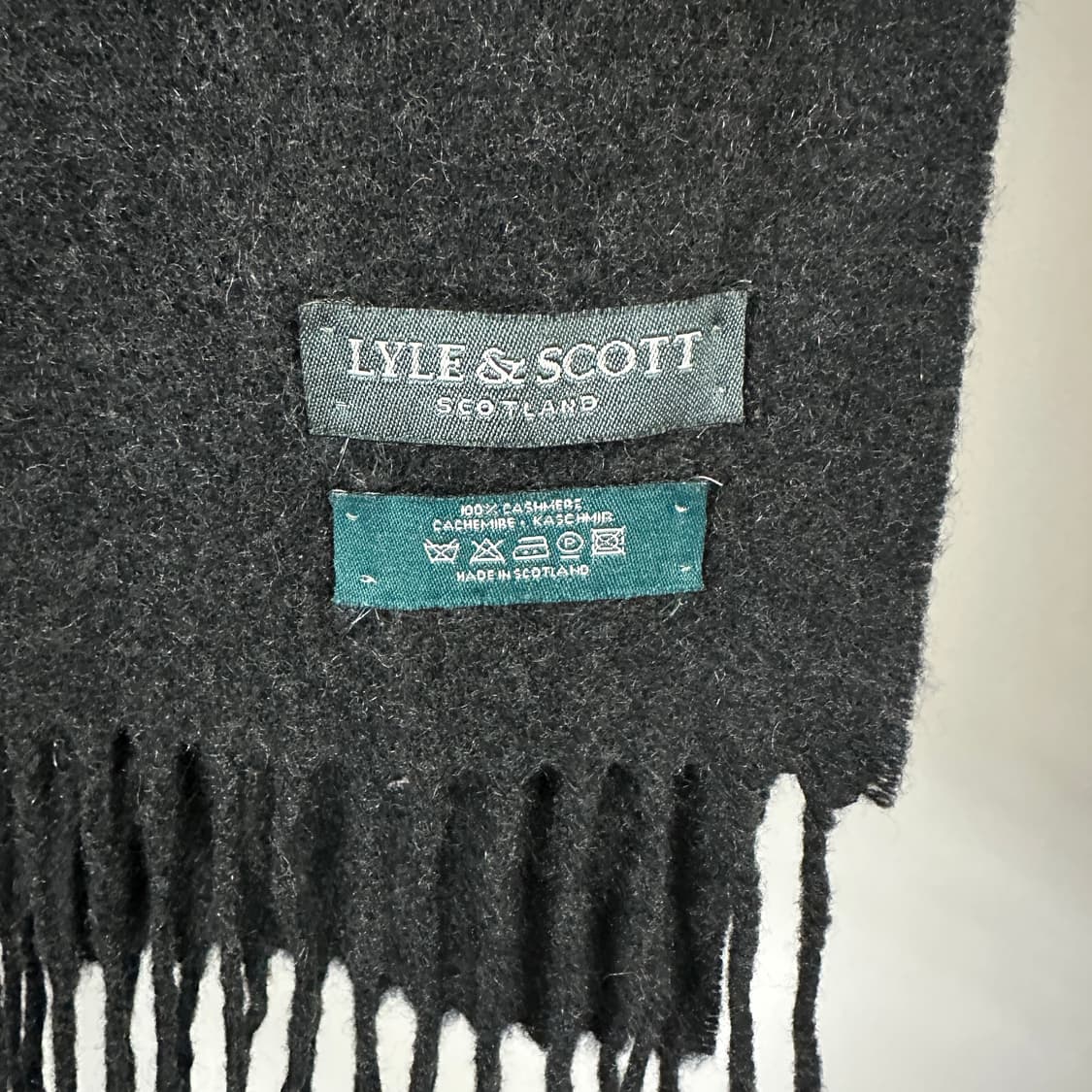 라일앤스콧 캐시미어 머플러 상품이미지2