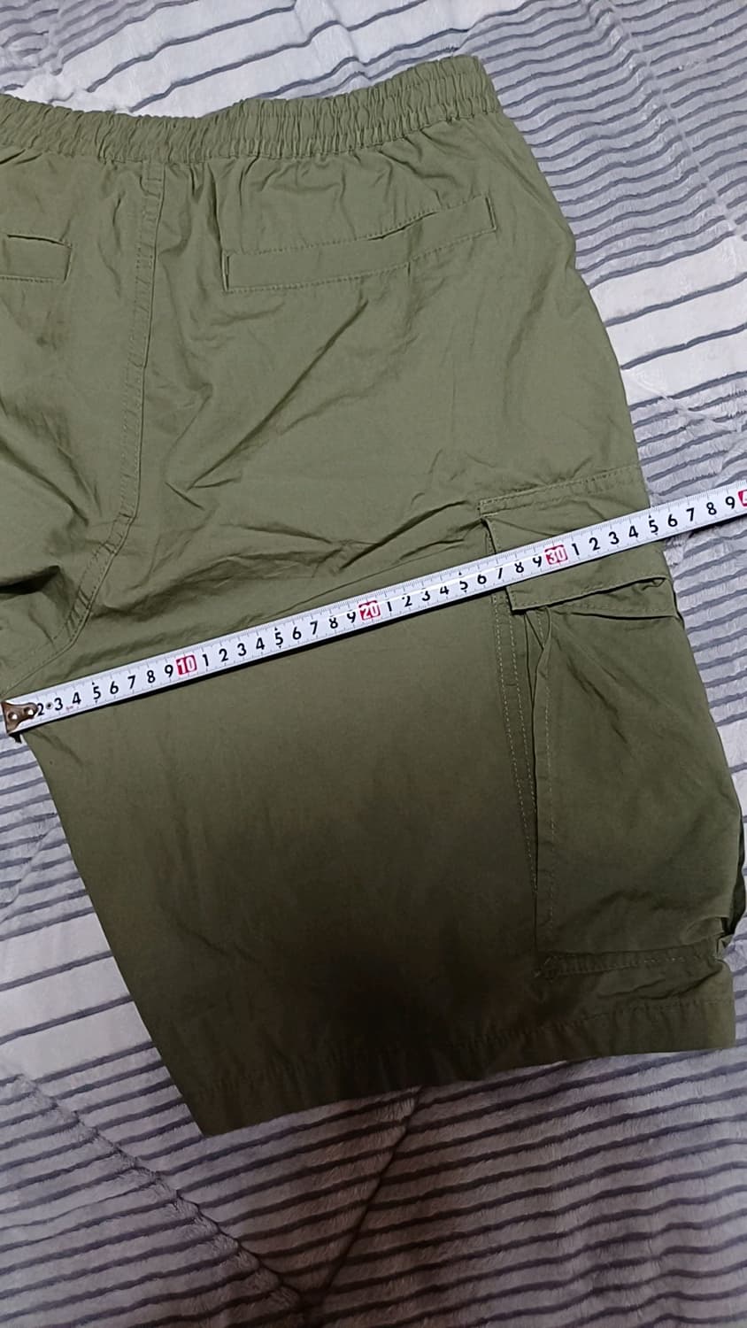 지유 얇은카고반바지 32인치 기장55 상품이미지9