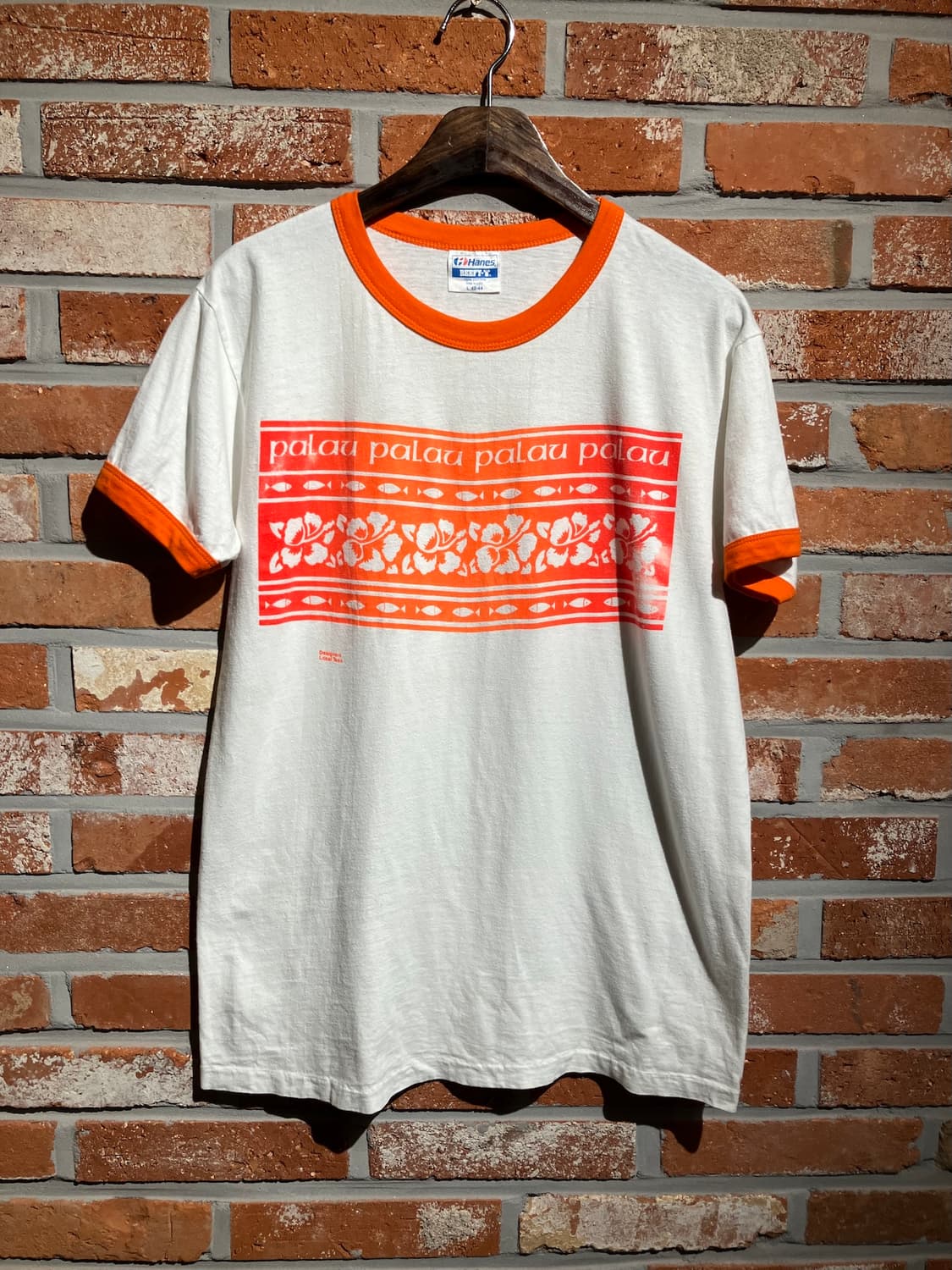 90s USA 빈티지 헤인즈 링거 티셔츠 상품이미지2