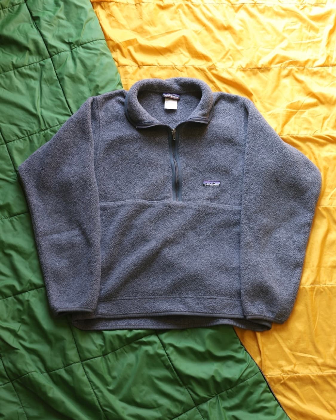 파타고니아 00s 마수피얼 신칠라 하프집업 플리스 차콜 그레이S 상품이미지1