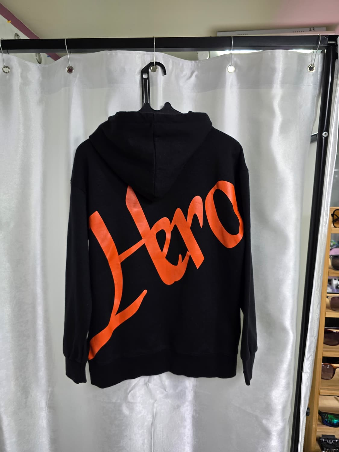 영웅시대 검정색 후드티 (1456) 상품이미지2