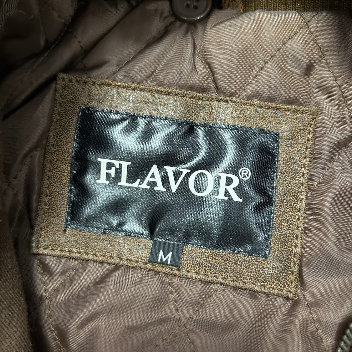 FLAVOR 피그레더 레이어드 자켓(M) 상품이미지2