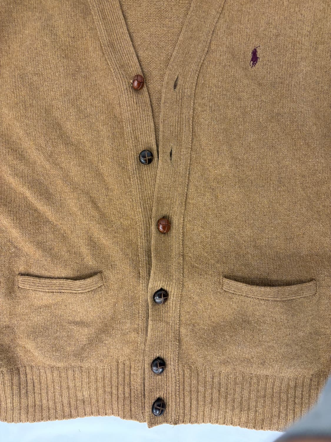 [105] 폴로 랄프로렌 브라운 가디건 상품이미지3