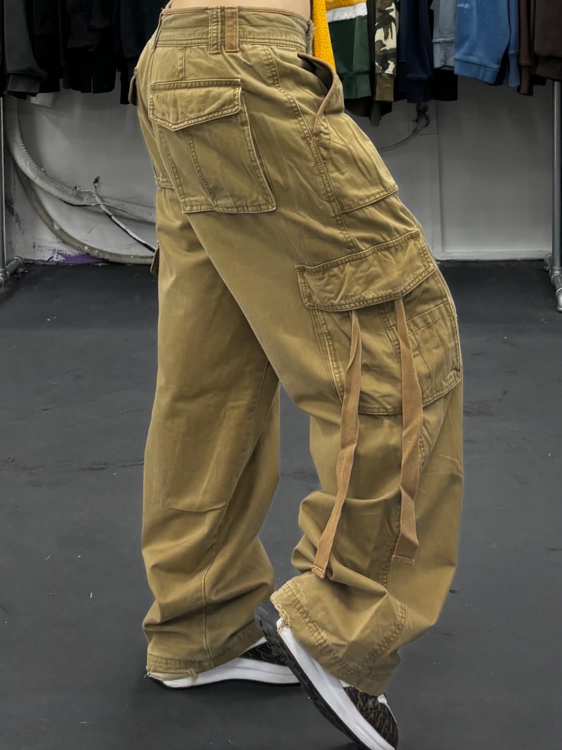 VTG 그런지 스트랩 디테일 카고팬츠 상품이미지2