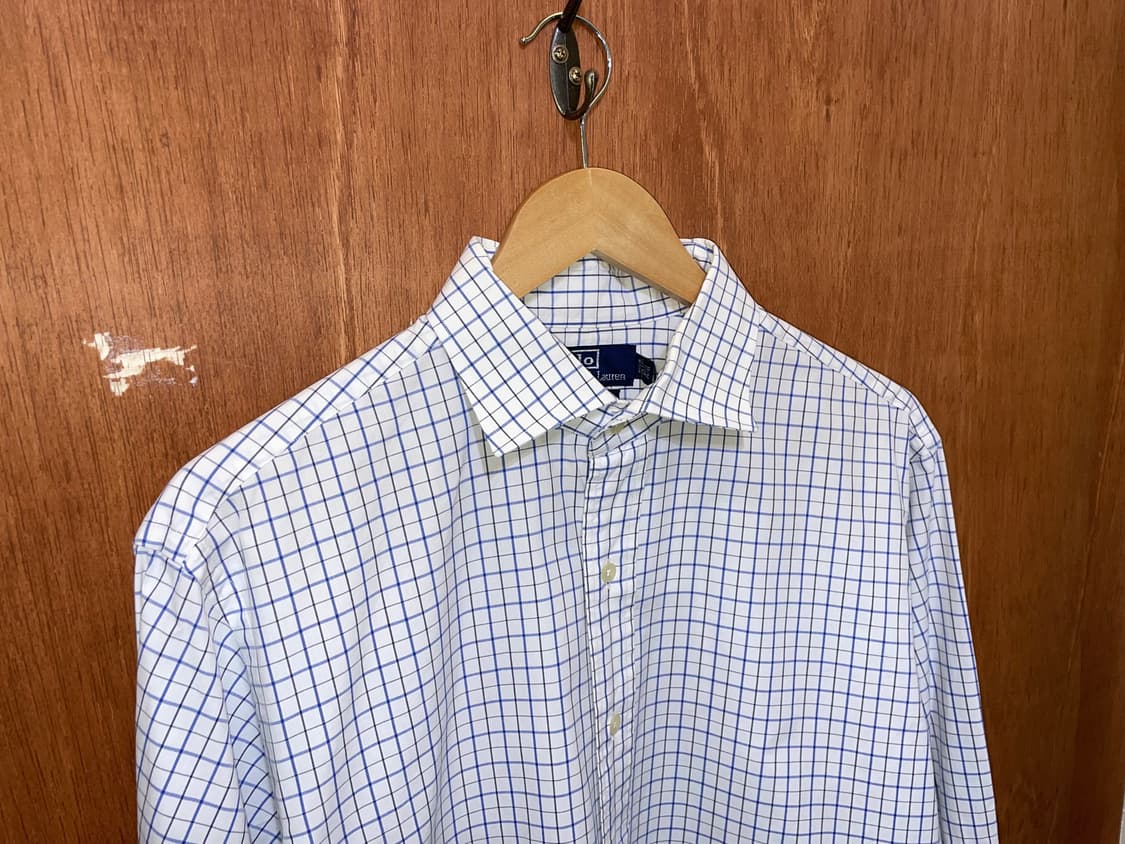 (16 1/2) POLO 폴로 랄프로렌 체크 셔츠 리젠트 클래식핏 상품이미지2