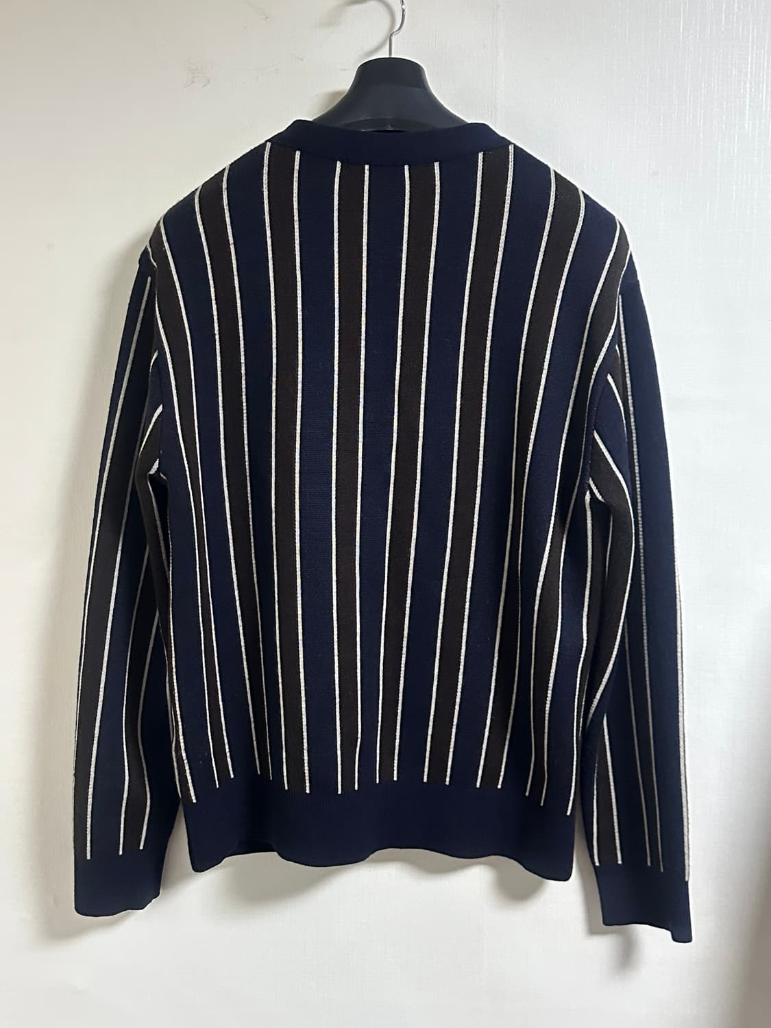 새상품급 / 지오송지오 스트라이프 가디건 네이비/105 상품이미지2