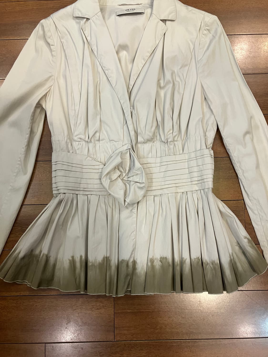 프라다 면 자켓 상품이미지4