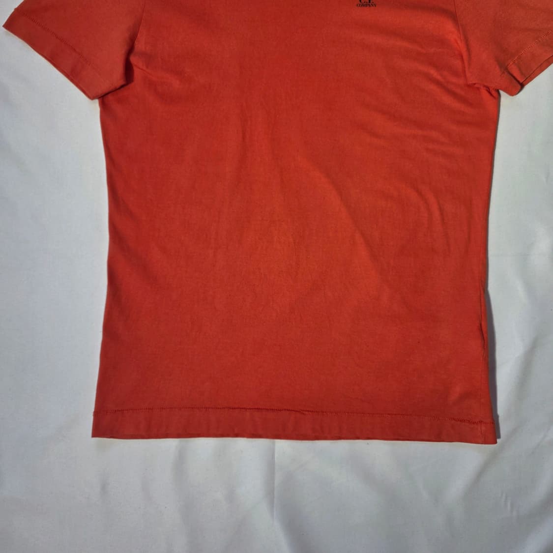 [95]CP 컴퍼니 고글 로고 오렌지 반팔 상품이미지5