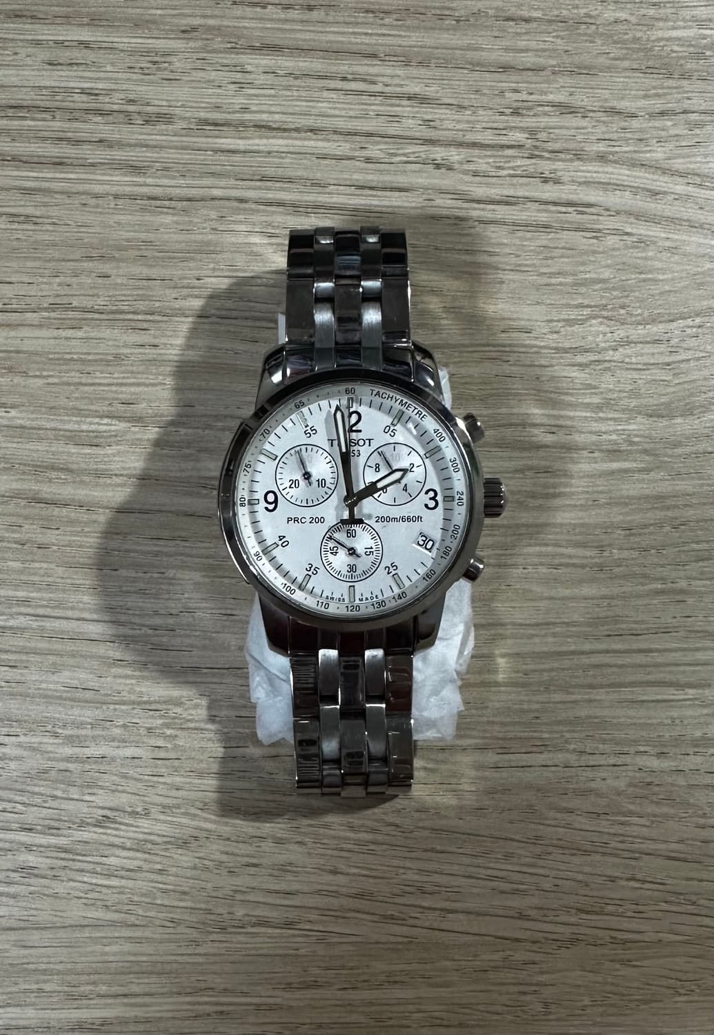 티쏘 prc200 화이트 다이얼 상품이미지1