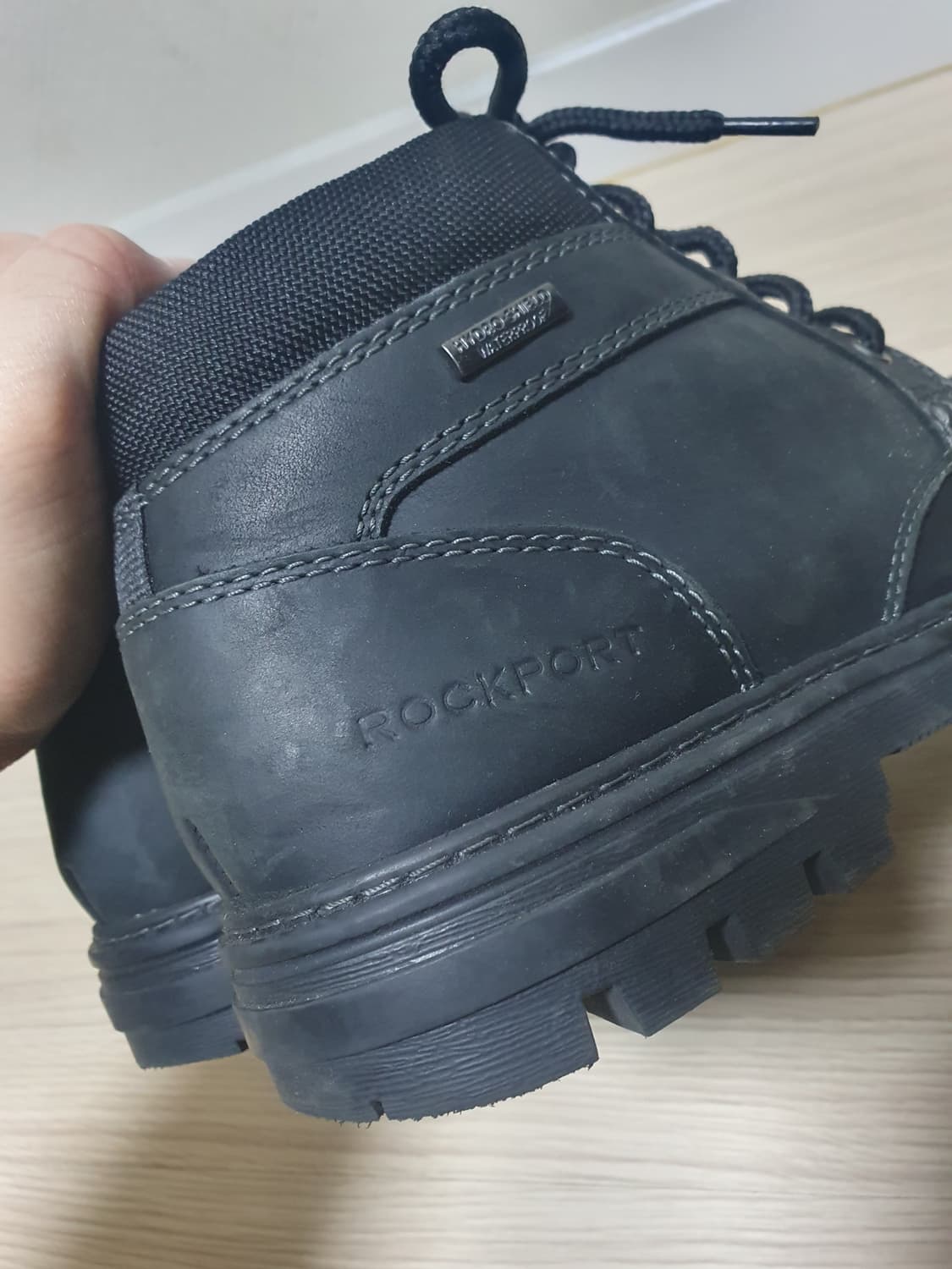 락포트  웨더 레더 모크 토 부츠 255 상품이미지6