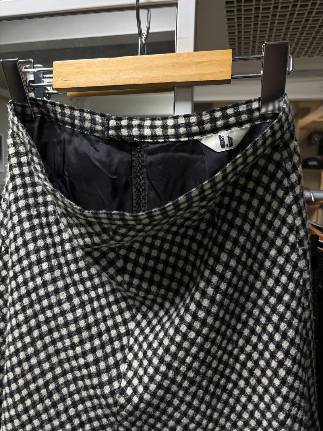 센소유니코 t.b 레이어드 플레어 울스커트 상품이미지6