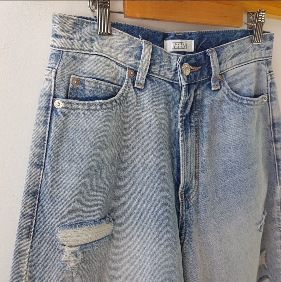 로리즈팜 CONE 와이드 스트레이트 팬츠 상품이미지5