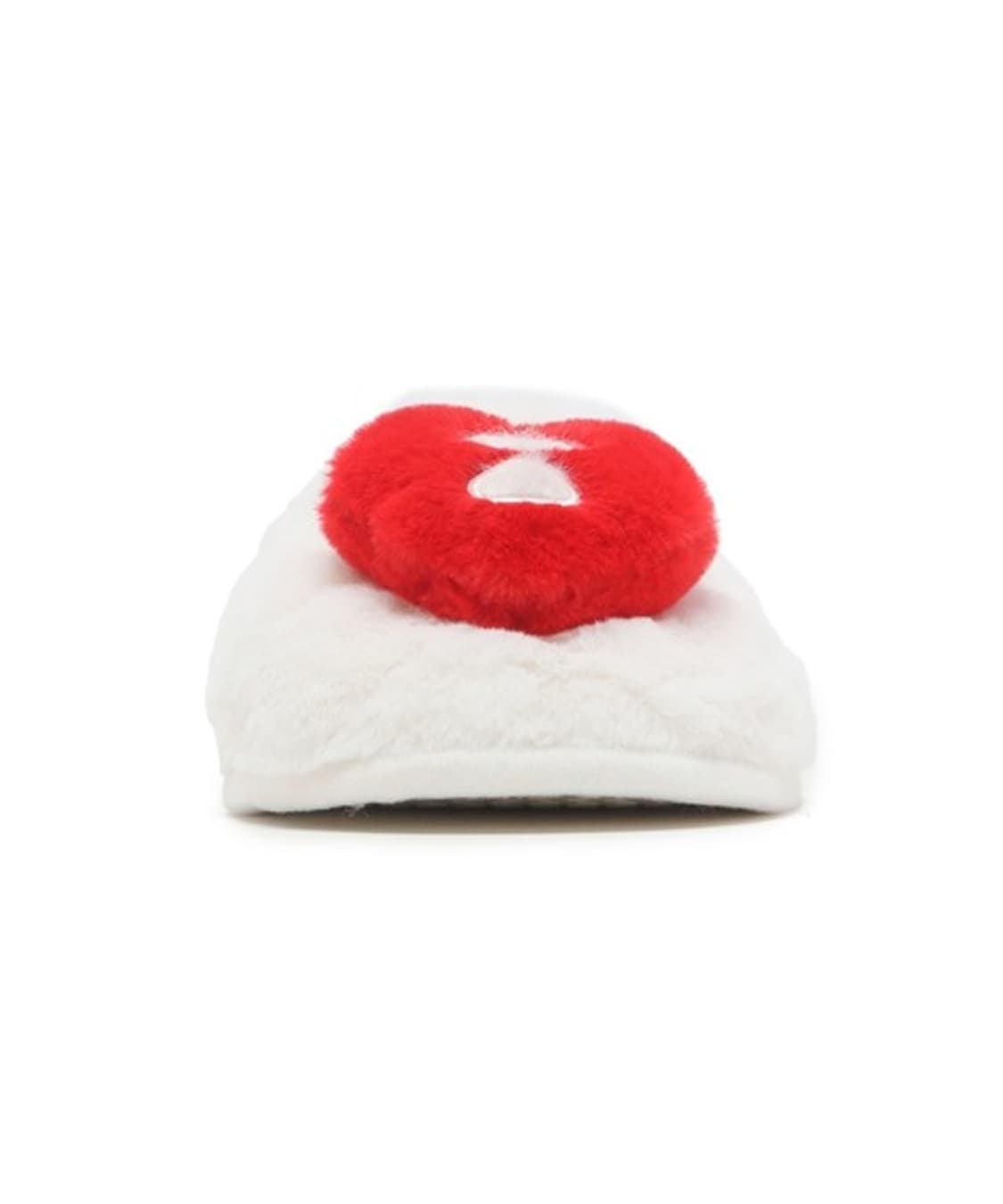 (오더) 베이프 APEE 하트 퍼 슬리퍼 화이트 상품이미지3