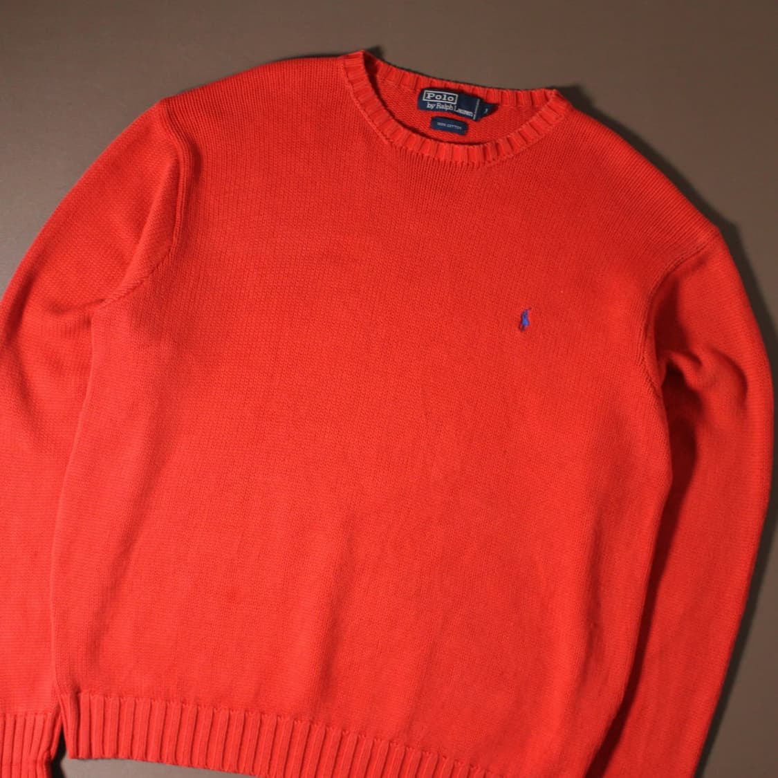 Polo 폴로 랄프로렌 레드 라운드 니트 상품이미지2