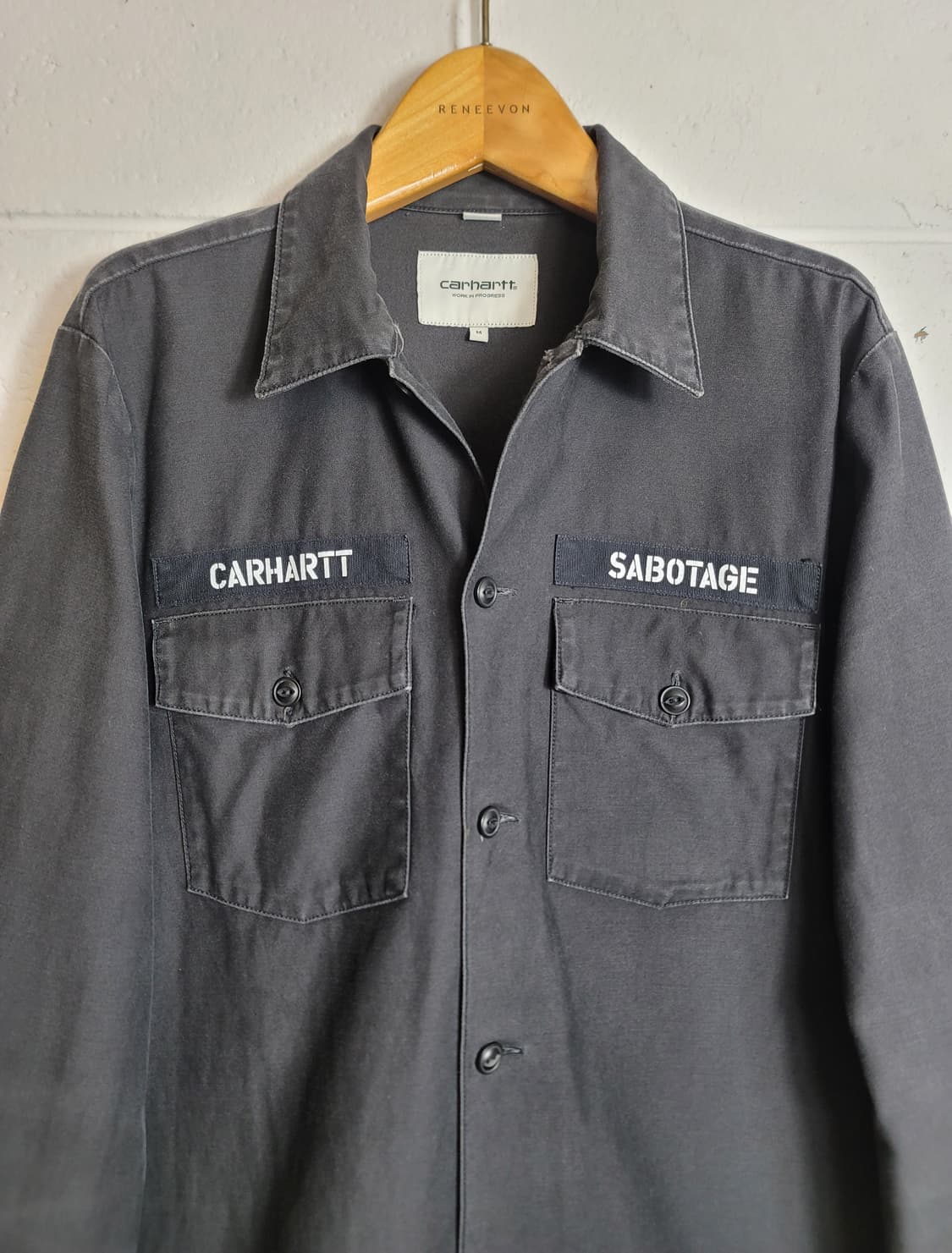 칼하트(CARHARTT) WIP 사보타지 셔츠(셔켓) 판매 상품이미지4