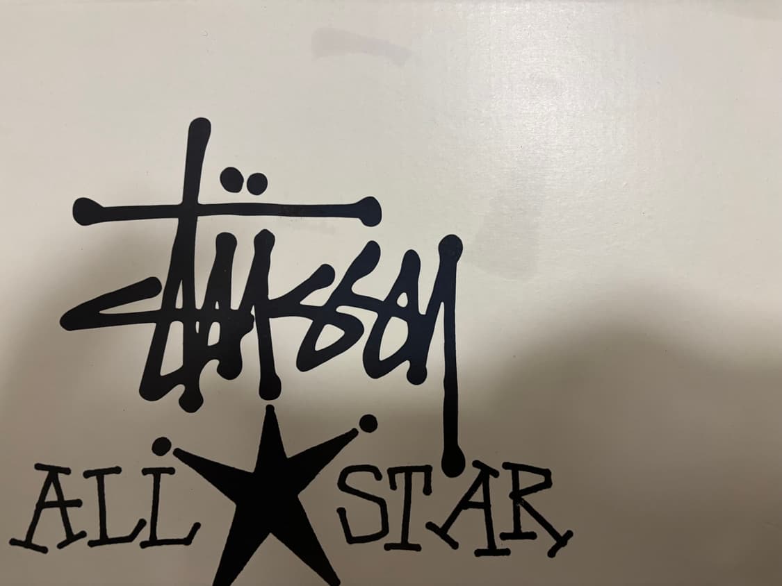 컨버스 x 스투시 척 70 하이 블랙 285 사이즈 상품이미지3