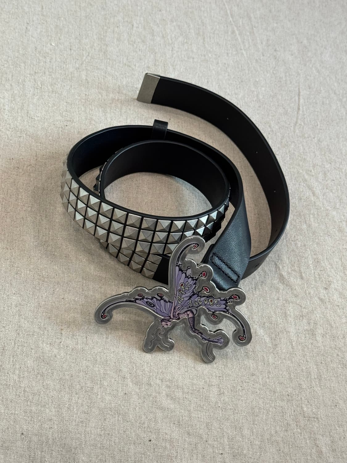 헤븐 바이 마크제이콥스 스터드 캐릭터 레더 벨트 상품이미지2