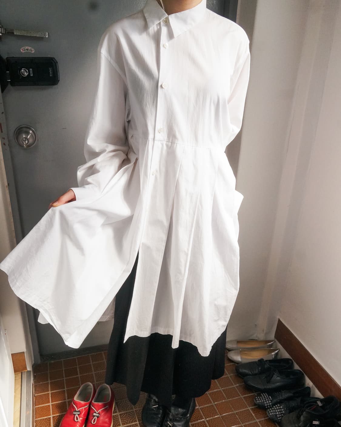 꼼데가르송 셔츠 원피스 상품이미지3