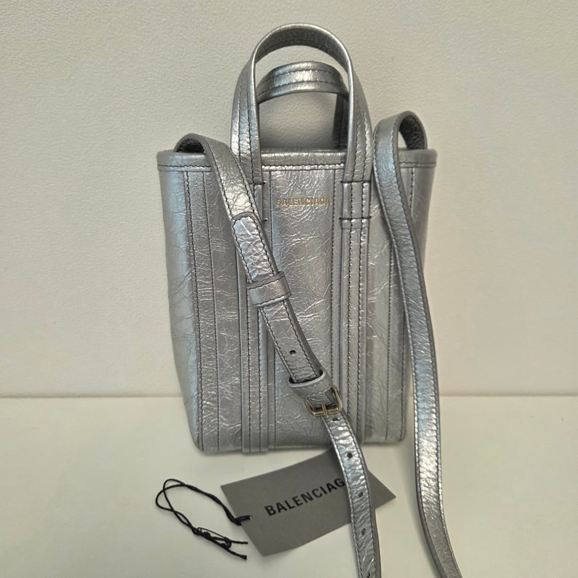 BALENCIAGA 발렌시아가 정품 폰홀더백 미니 크로스백 토트 숄더백 상품이미지1