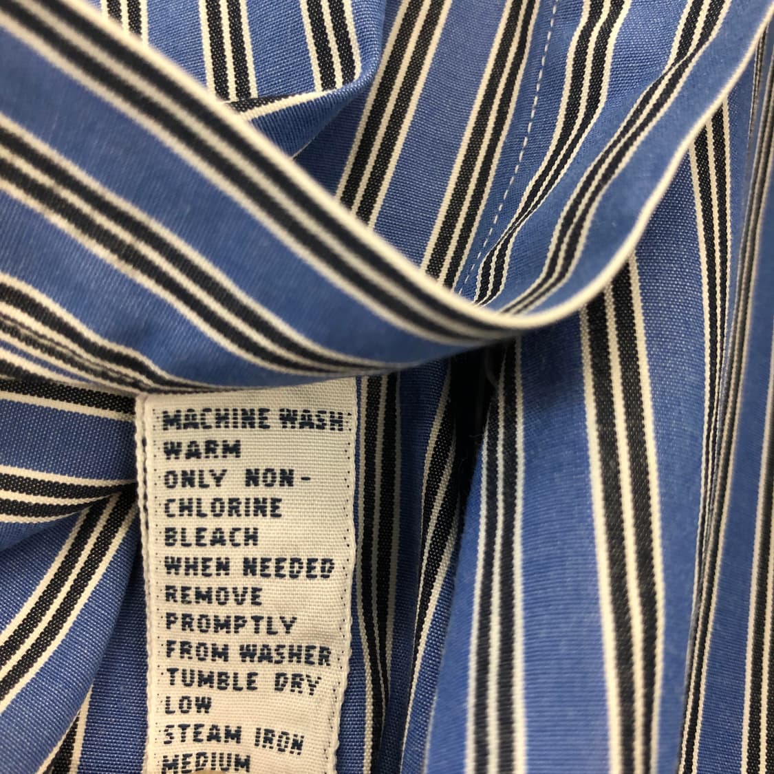 폴로 랄프로렌 클래식핏 블루셔츠 M 상품이미지6