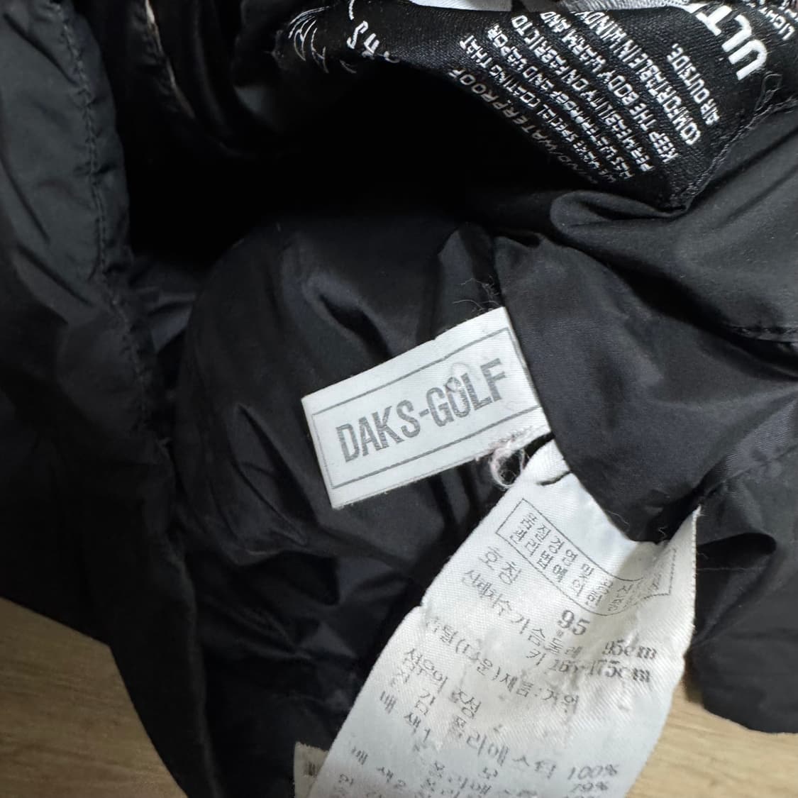 닥스 골프웨어 패딩 점퍼 상품이미지6