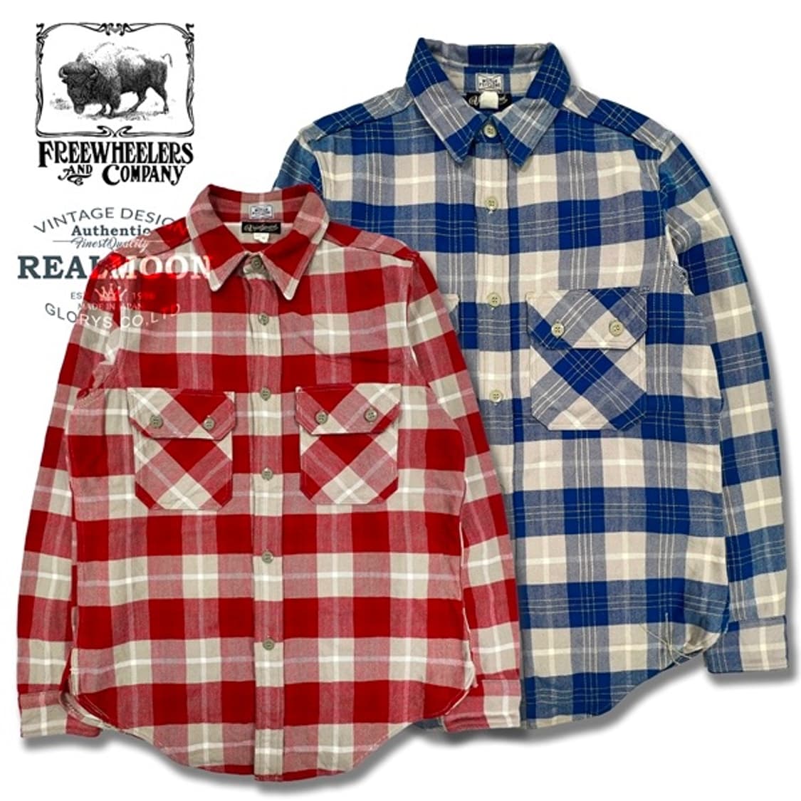 [17]프리휠러스 "NOMAD" 노마드 플란넬 워크 셔츠 상품이미지2