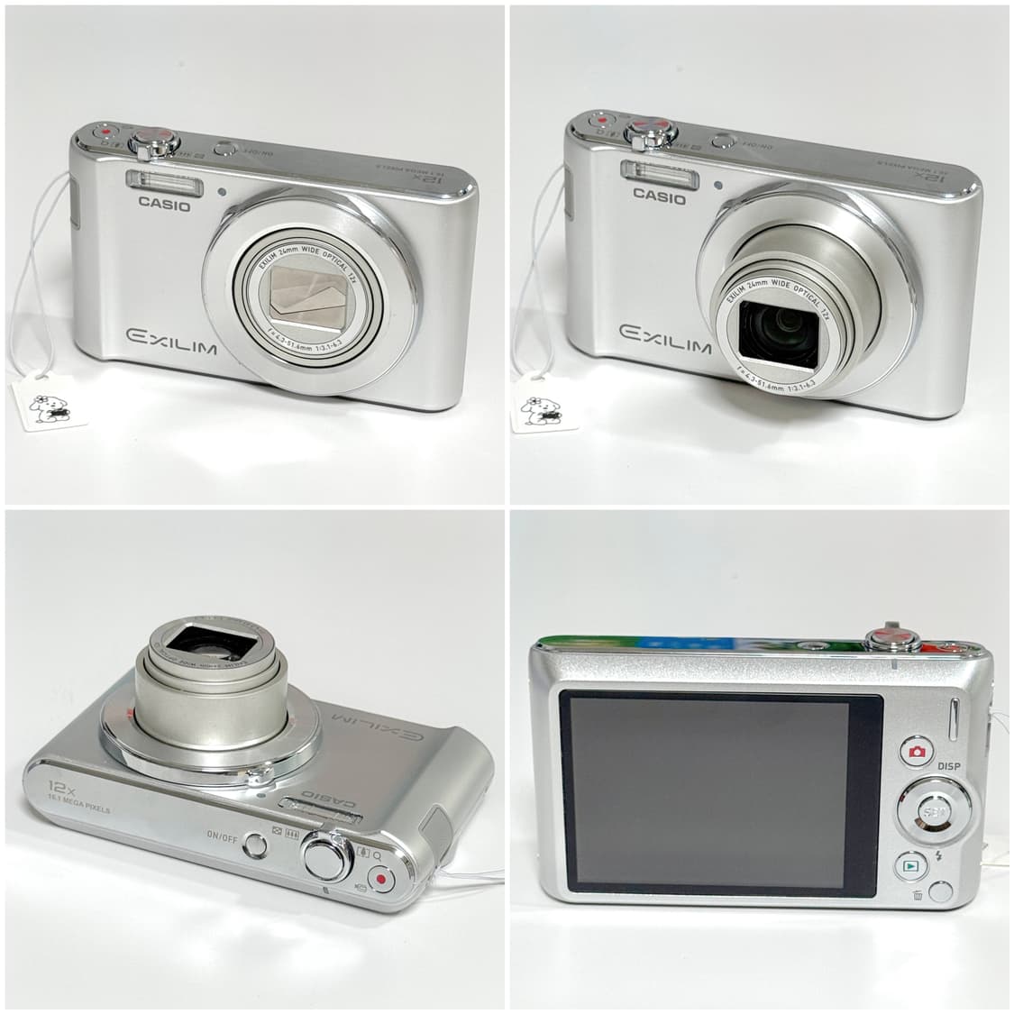 카시오 엑슬림 ZS240 실버 빈티지디카 상품이미지3