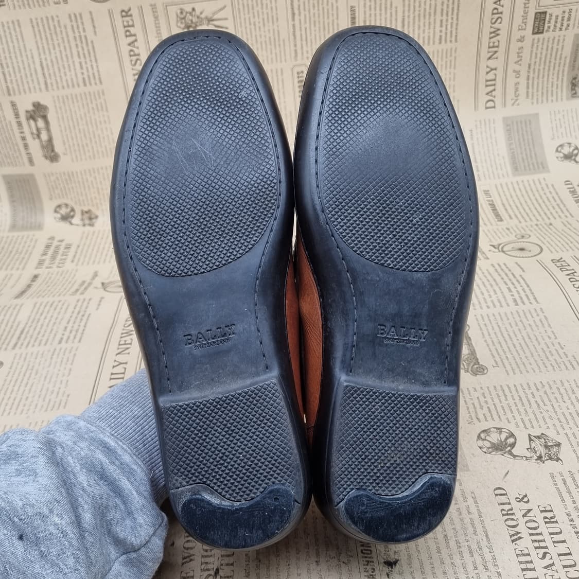 발리 남성가죽로퍼 실사이즈 275 상품이미지3