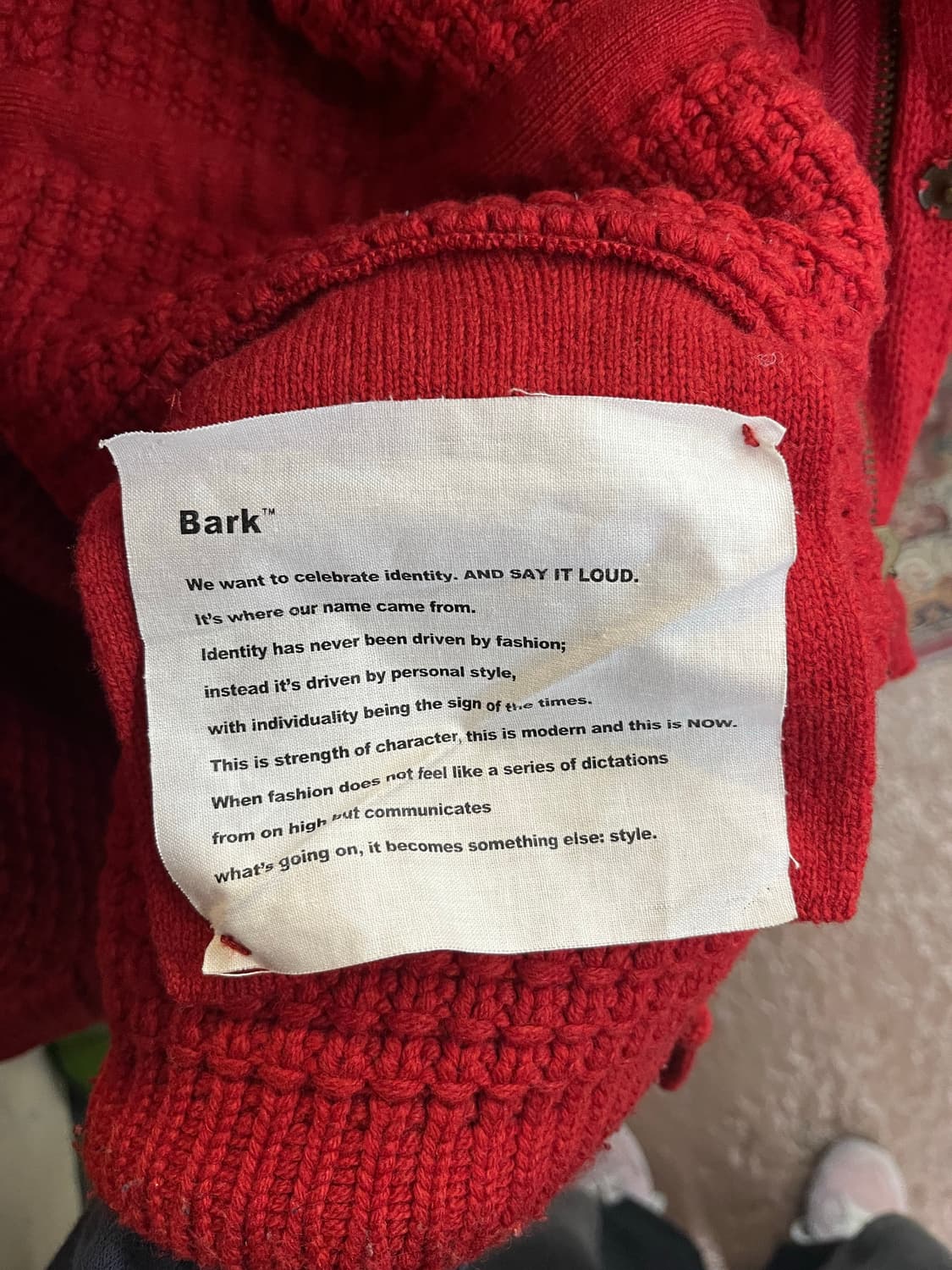 bark 바크 니트 투웨이 자켓 #csz680 상품이미지10