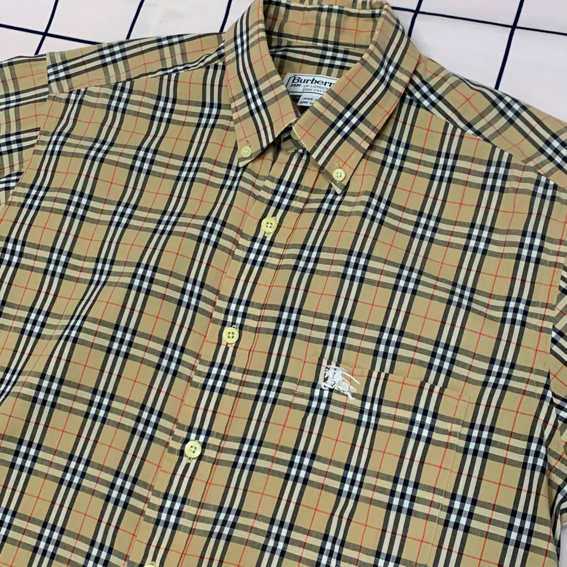 버버리 노바체크 셔츠(정품) 상품이미지2