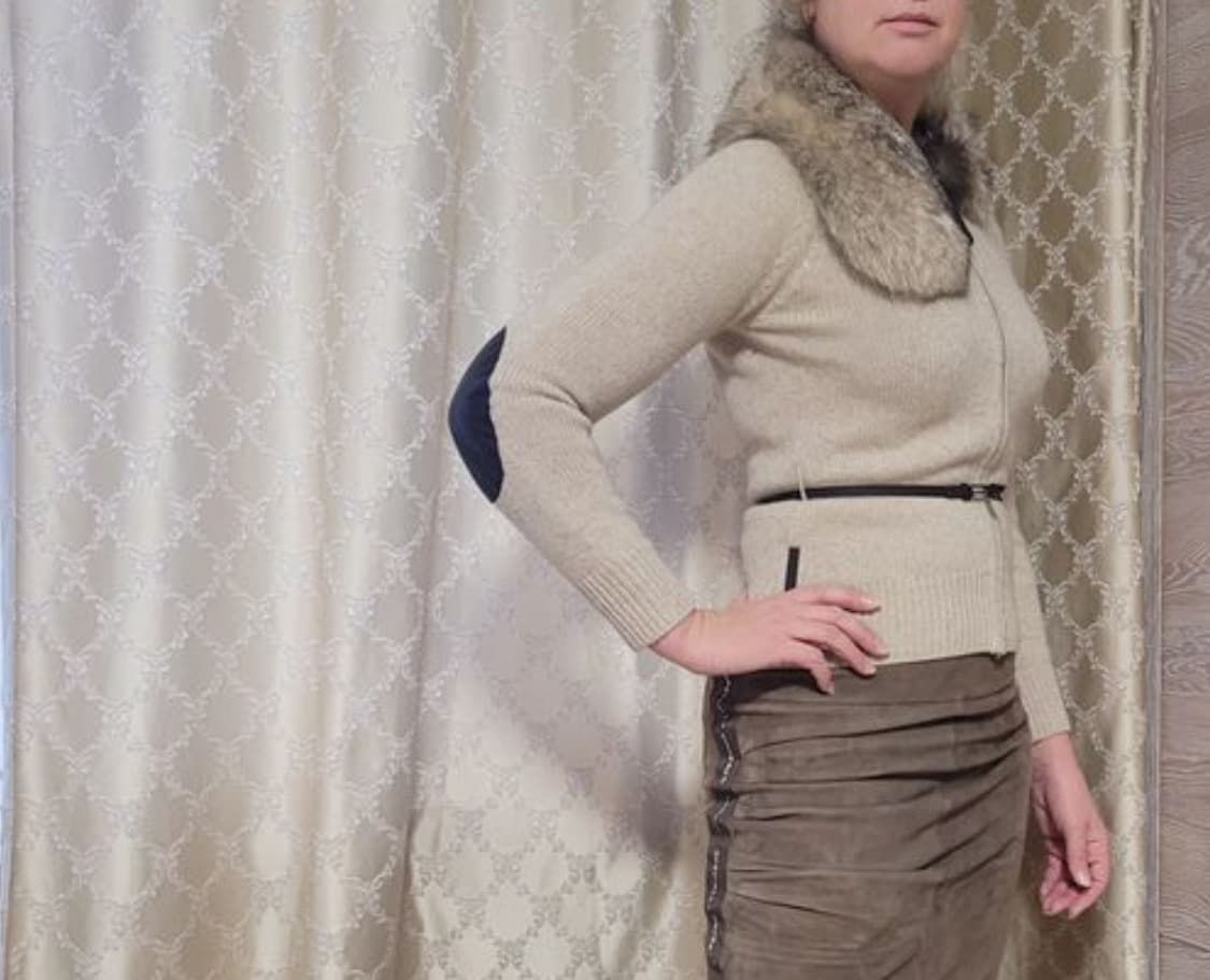 PRADA 프라다 집업 니팅 벨티드 재킷(40 사이즈)해외발송 상품이미지2