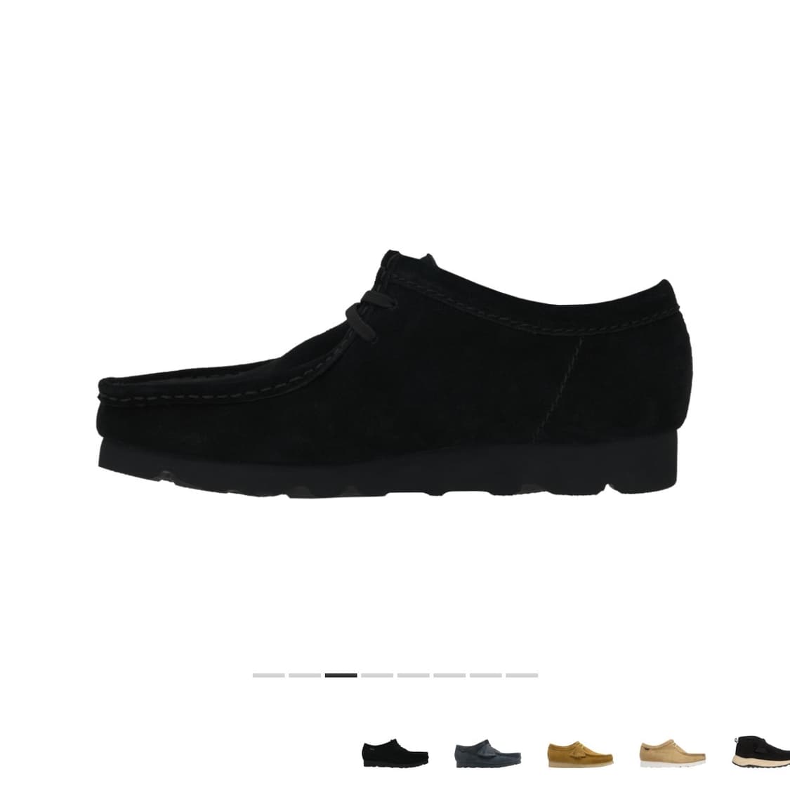 [새상품] 클락스 왈라비 GTX - 블랙 스웨이드 (남성) 상품이미지3