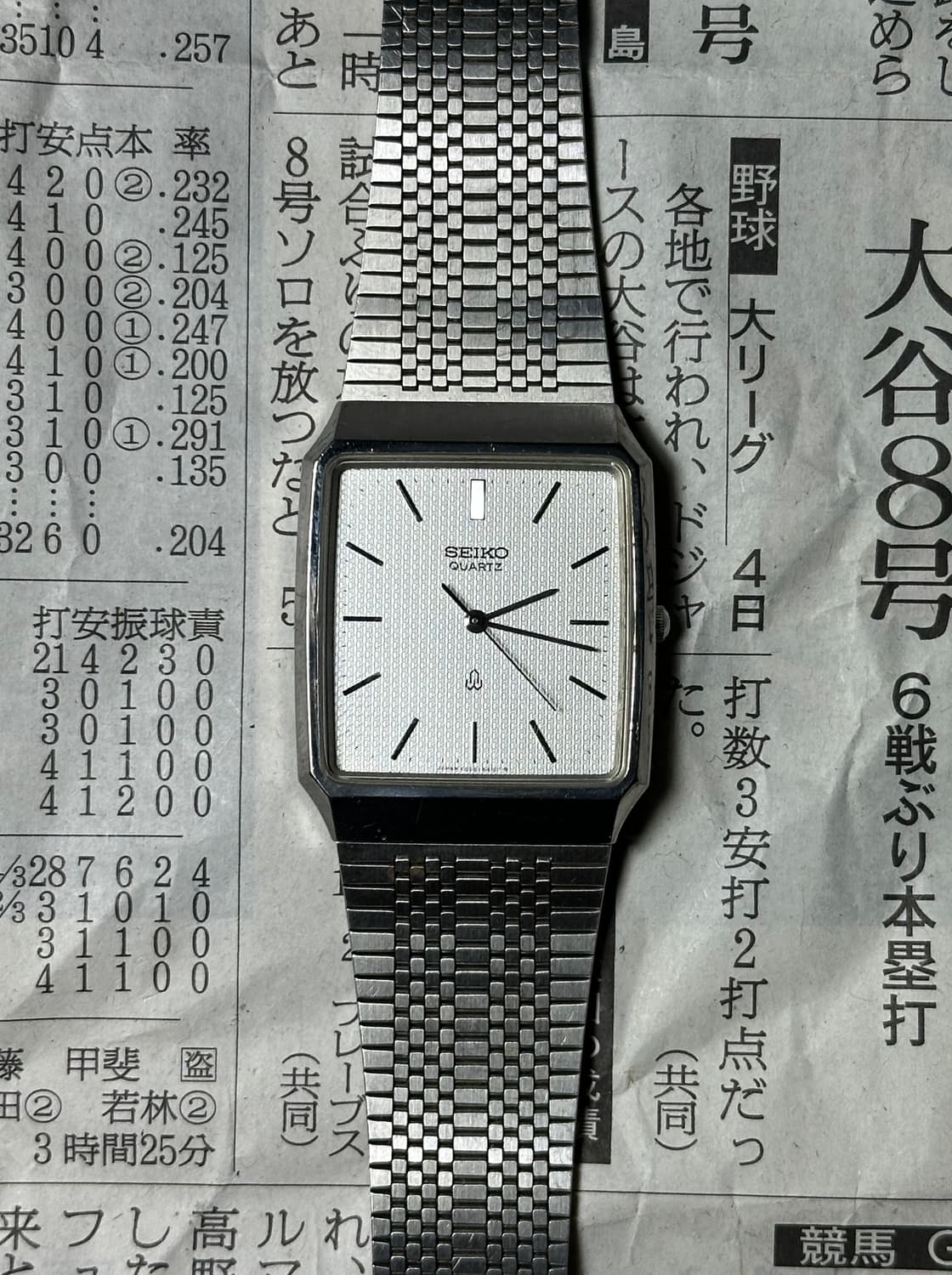 SEIKO quartz square 상품이미지1