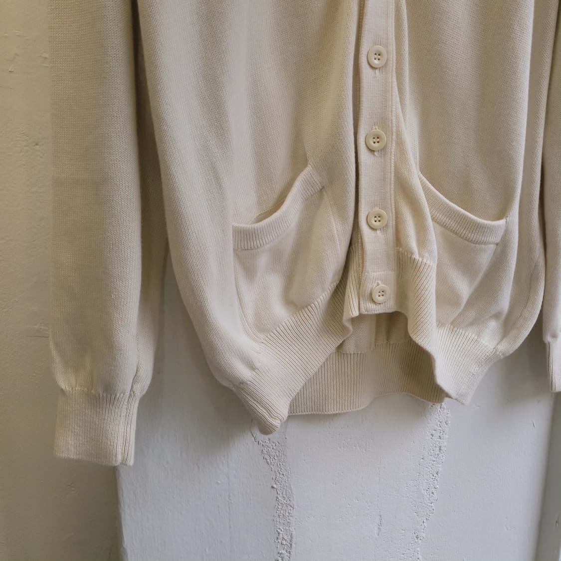 베네통 도톰 오버핏 면가디건 상품이미지5