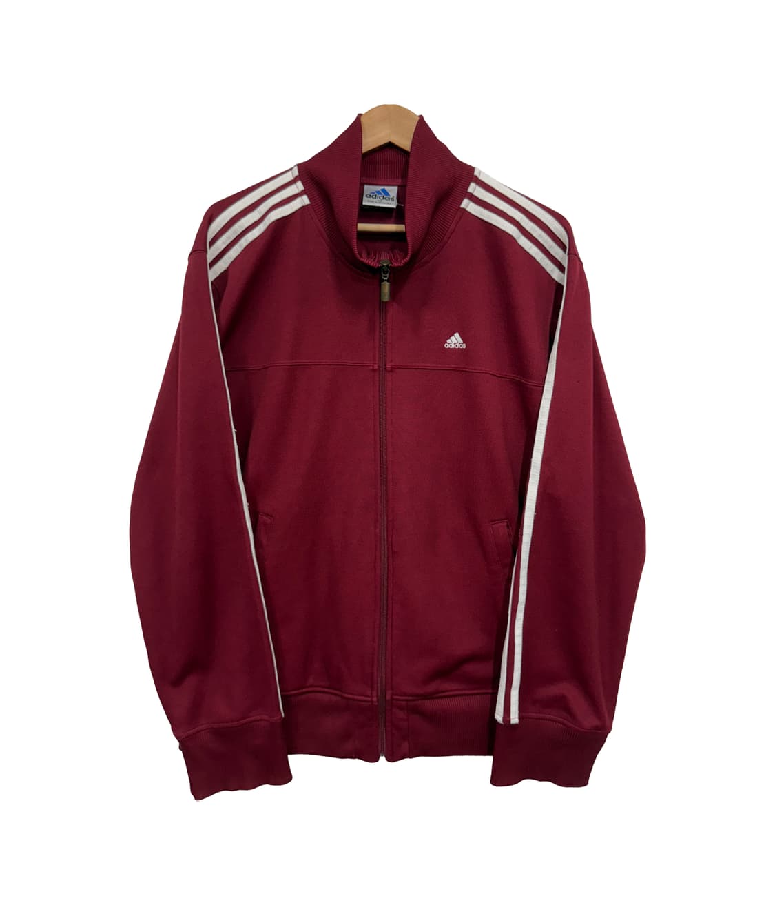 Adidas 00s Burgundy Track Top Jersey 상품이미지1