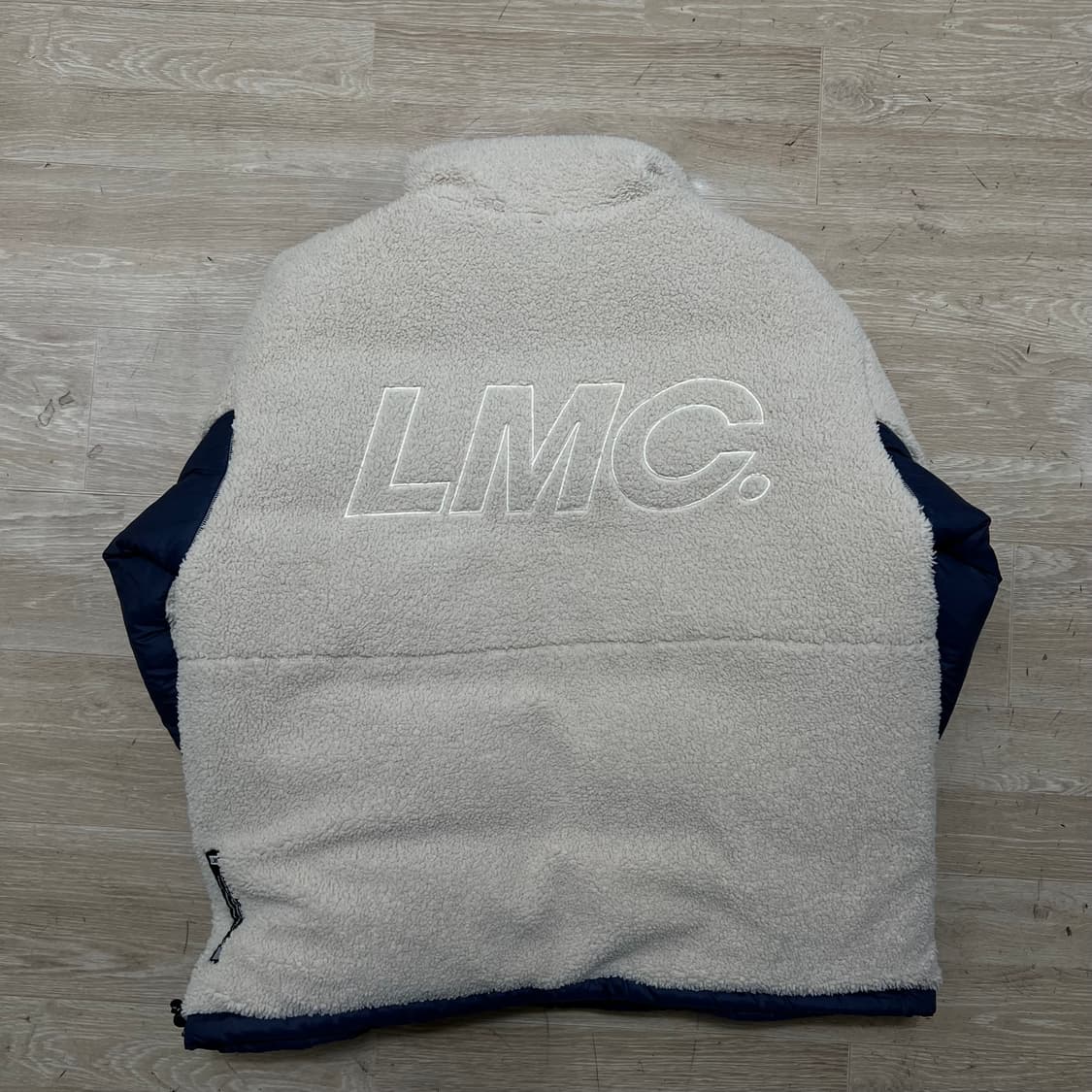 엘엠씨 덕다운 리버시블 뽀글이 후리스 푸퍼패딩 점퍼 [네이비] S/90 상품이미지8