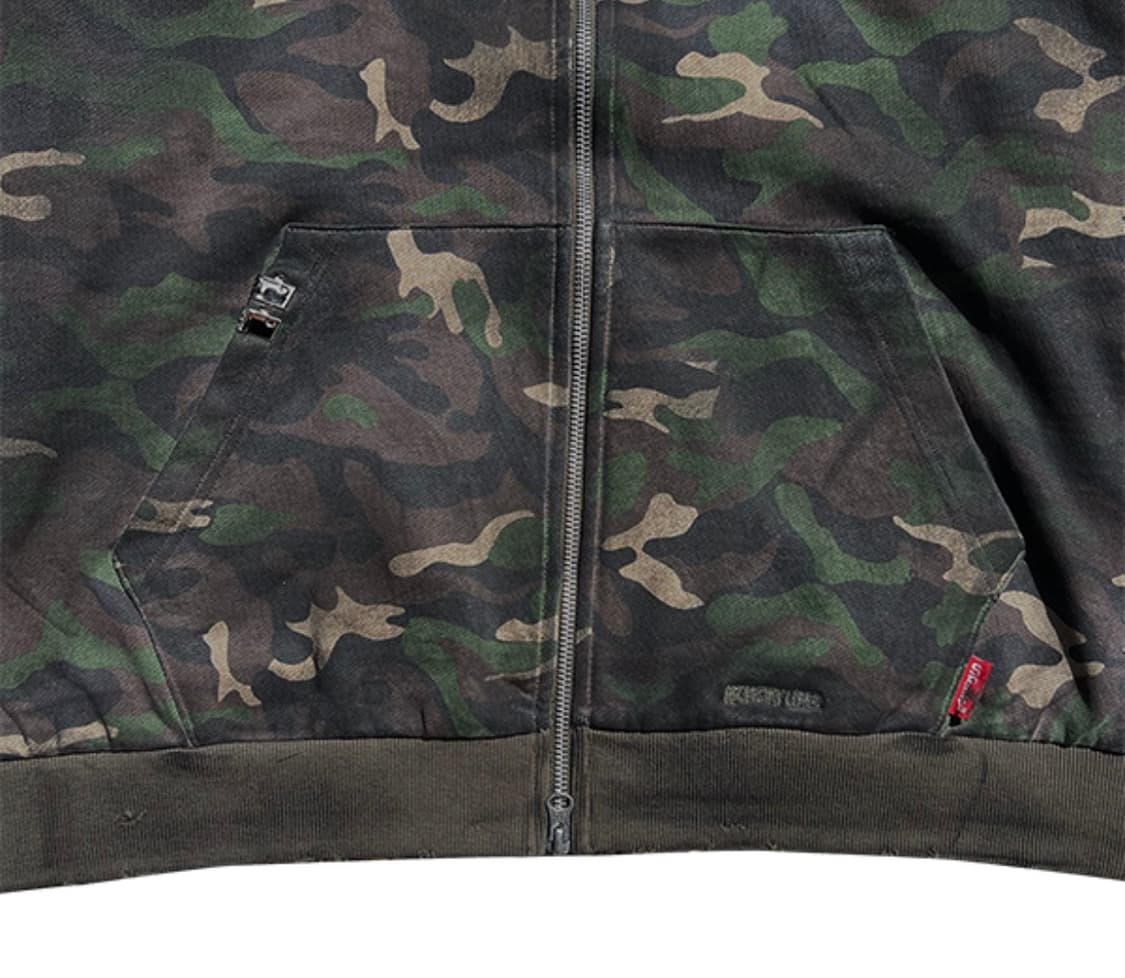 (택O) (새상품) 파코서플라이 pacosply 더티 메탈 후드집업 상품이미지5