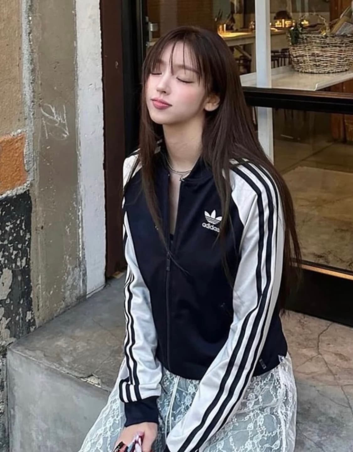 아디다스 레오파드 빅로고 트렉 져지 상품이미지4