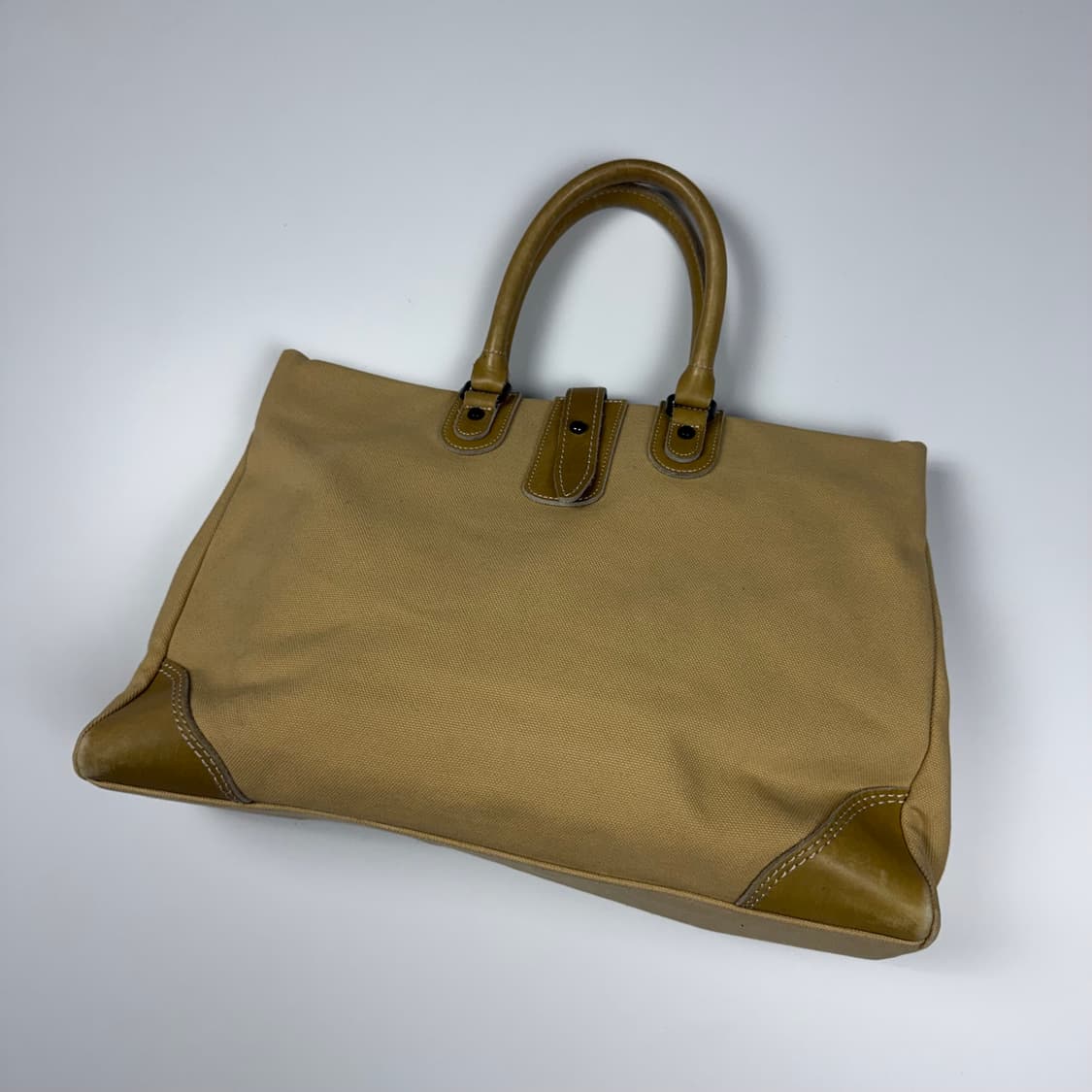 요시다포터 다이크 캔버스 토트백 카키 상품이미지2