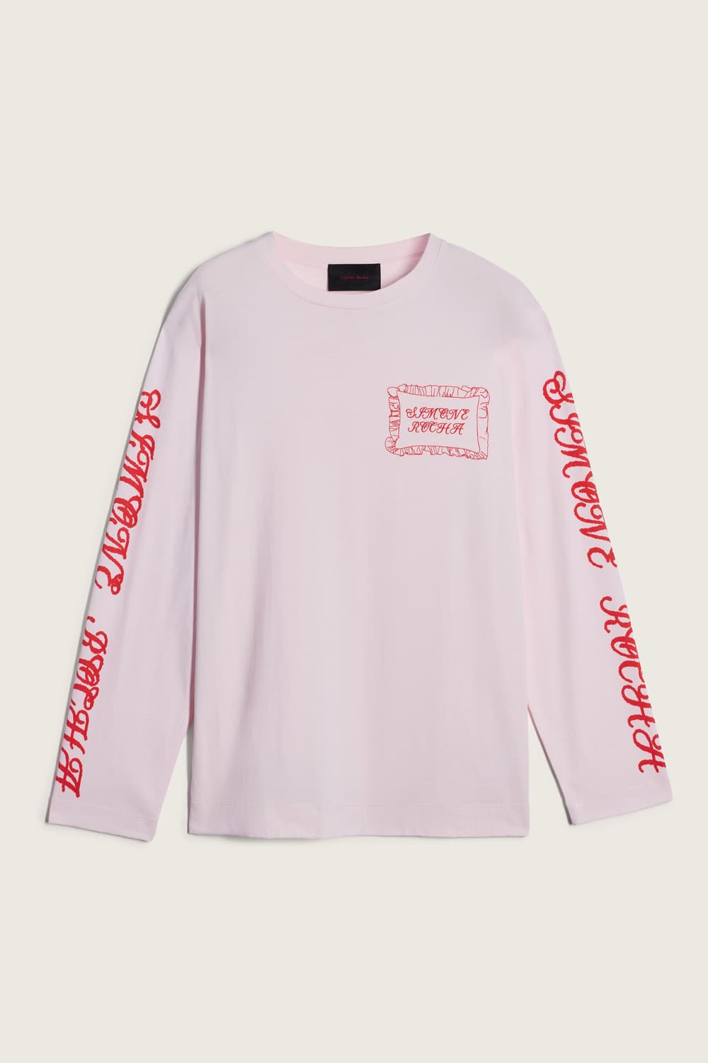 [XS]시몬로샤 26ss Pillowcase 티셔츠/핑크 상품이미지1