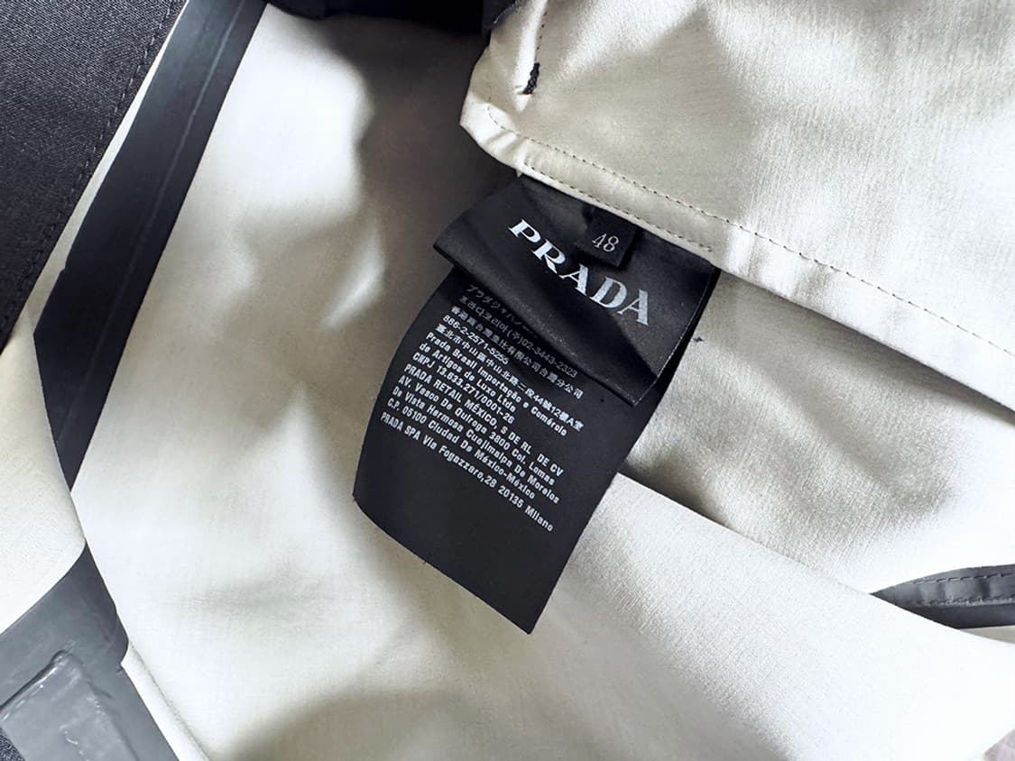 PRADA(프라다) / 벨티드 트렌치 싱글 맥코트 상품이미지3