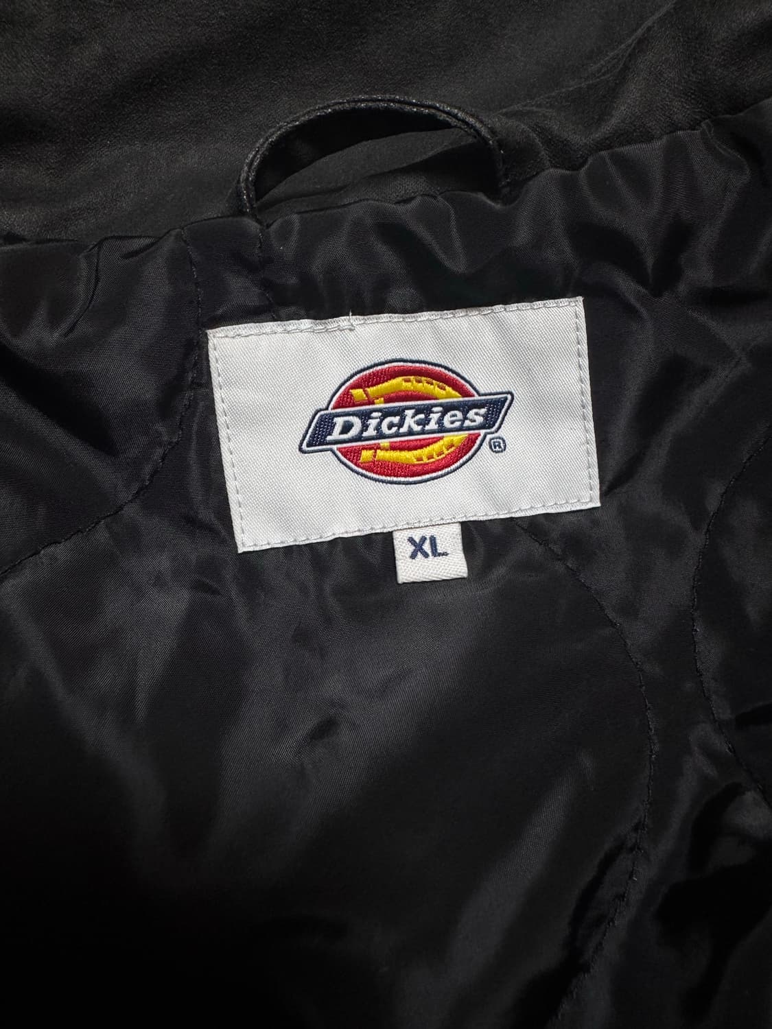 [XL]디키즈 캔버스 패디드 후드 집업 블랙 상품이미지4