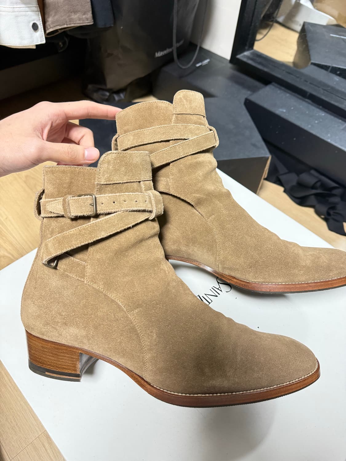 생로랑 첼시부츠 조드퍼 42 상품이미지2