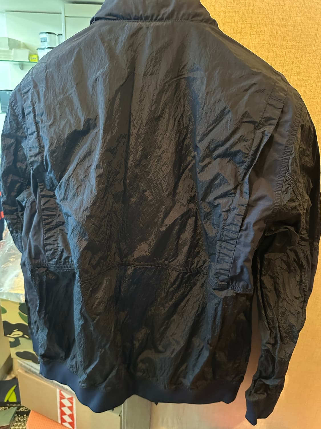 [L] 스톤아일랜드 나일론 메탈 WATRO RIPSTOP 네이비 상품이미지2