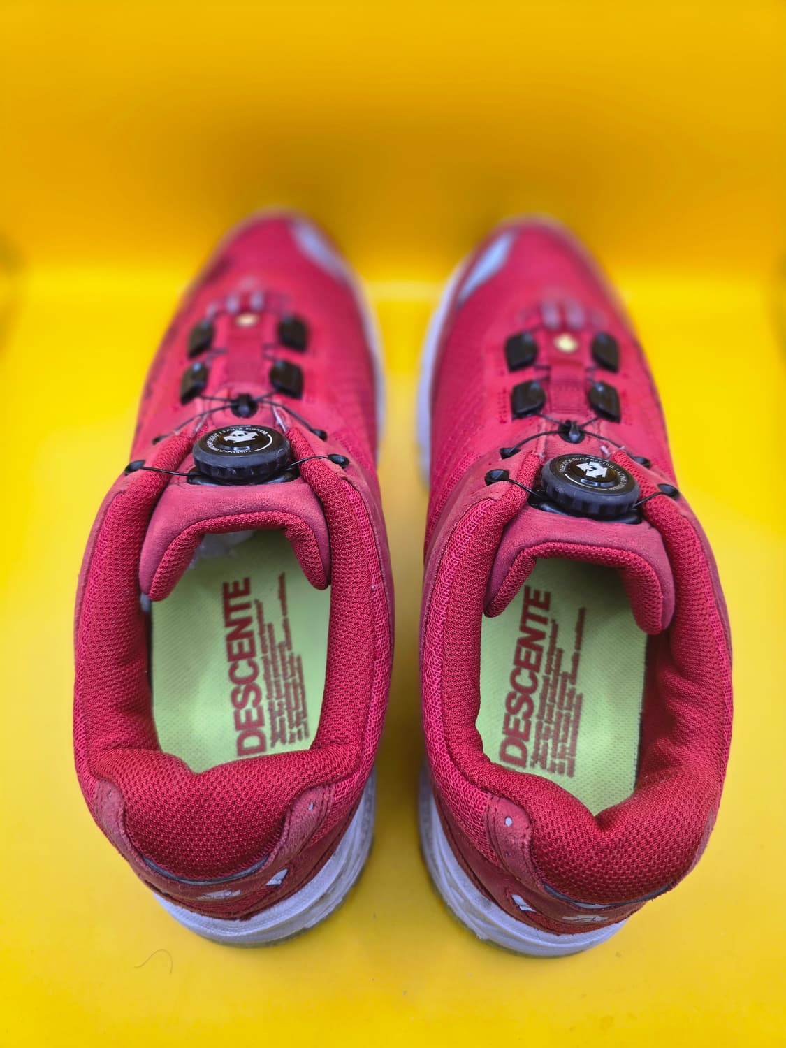 데상트 트레킹화/운동화 레드 265 (보아 다이얼) 상품이미지3