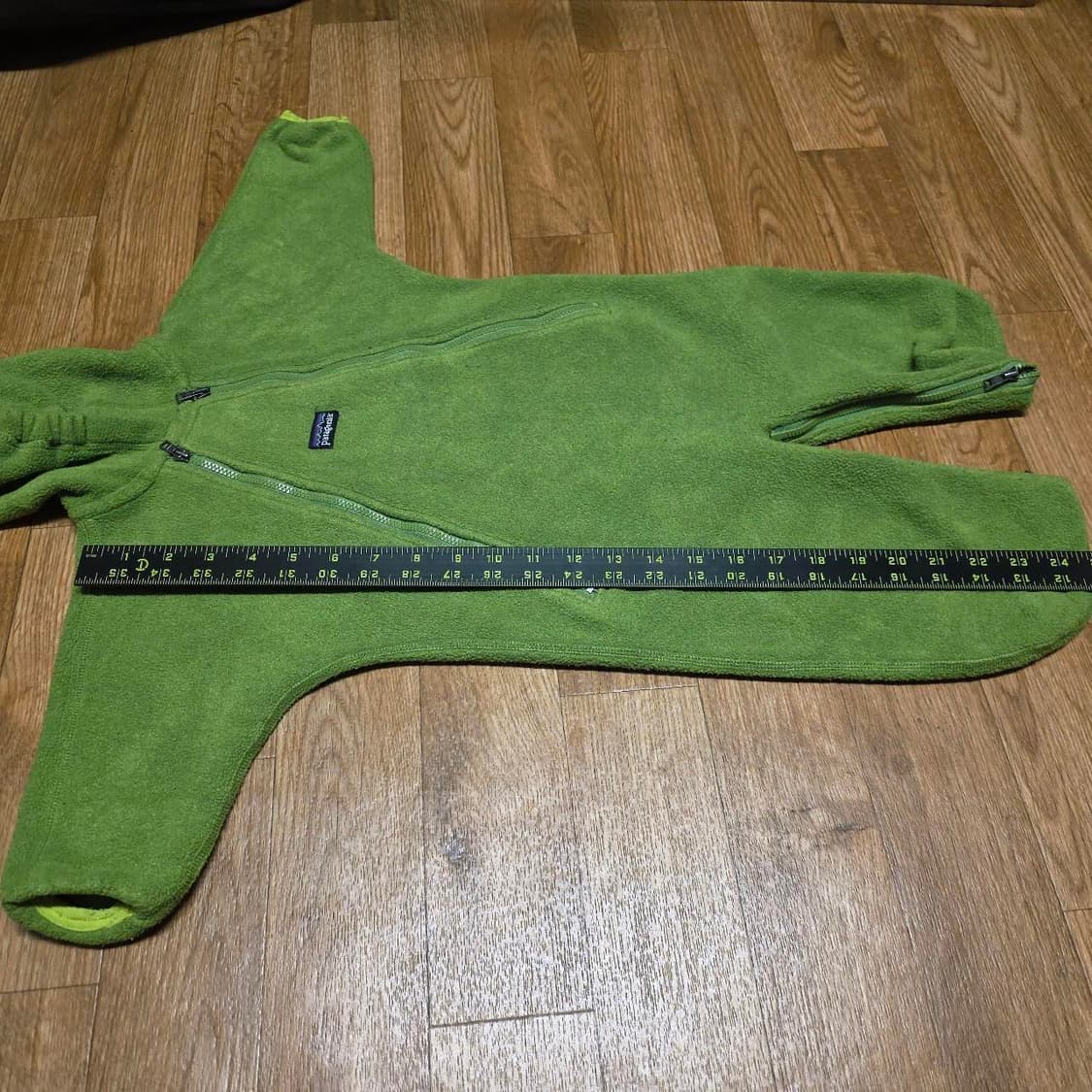 파타고니아 베이비 플리스 번팅 리친 그린 상품이미지7