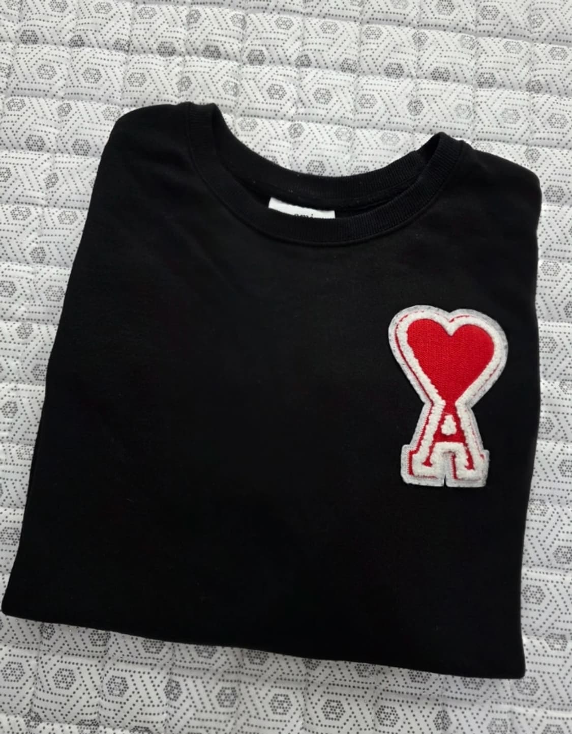 아미 하트 로고 맨투맨 105 상품이미지2